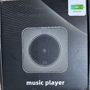 Gueray CD Player Portable Bluetooth Desktop CD Player for Home